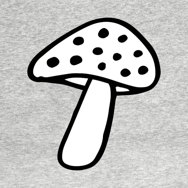 Forest Mushroom in Doodle Art Style by VANDERVISUALS